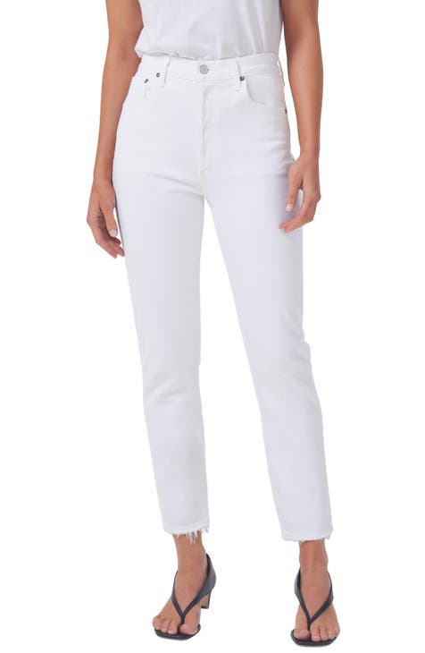 fornærme uklar måske Women's White Ripped & Distressed Jeans | Nordstrom