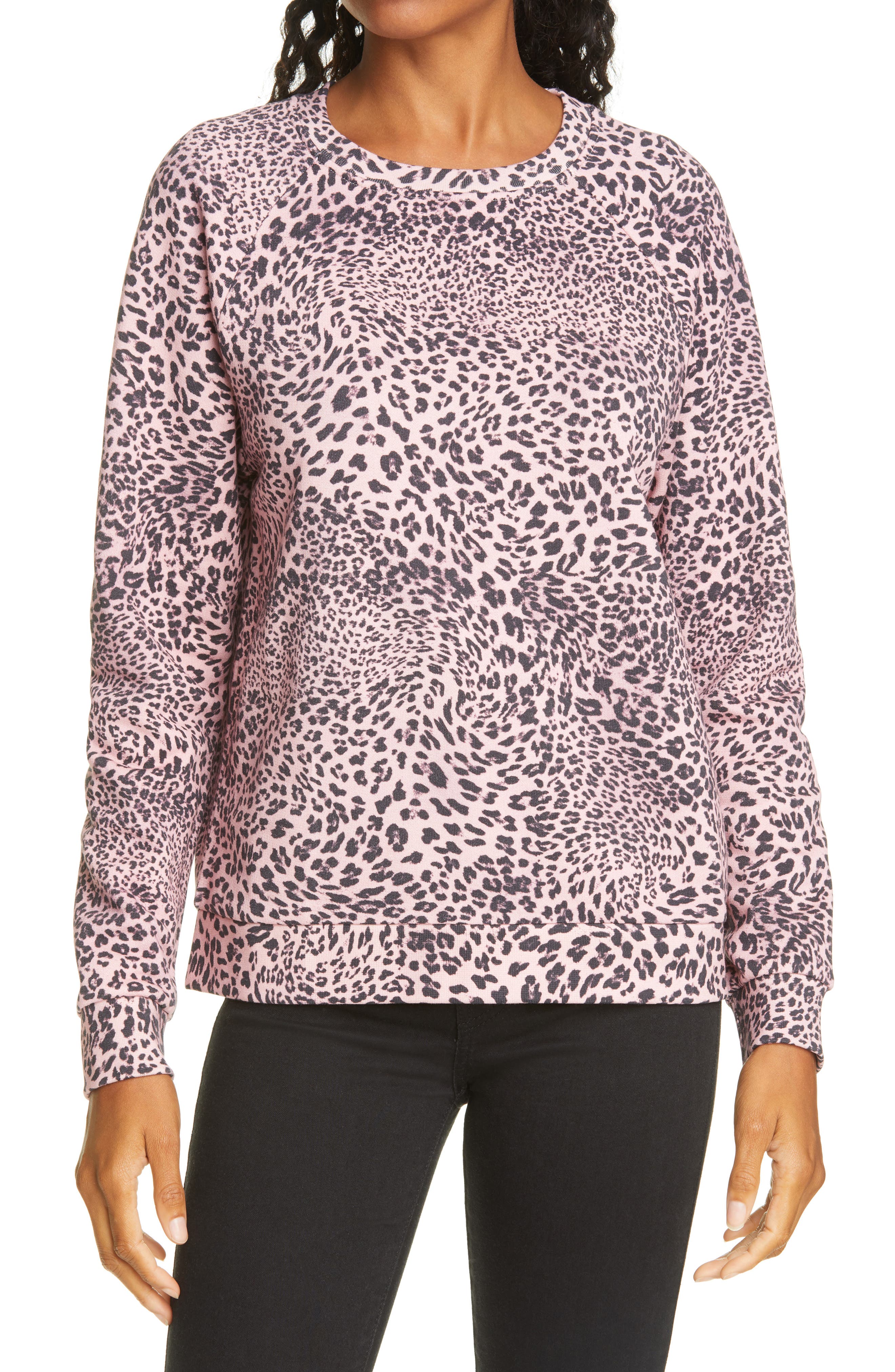 whistles leopard sweatshirt