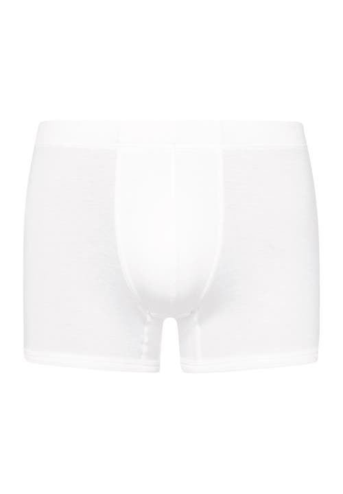 HANRO HANRO SEA ISLAND COTTON BOXER BRIEF 