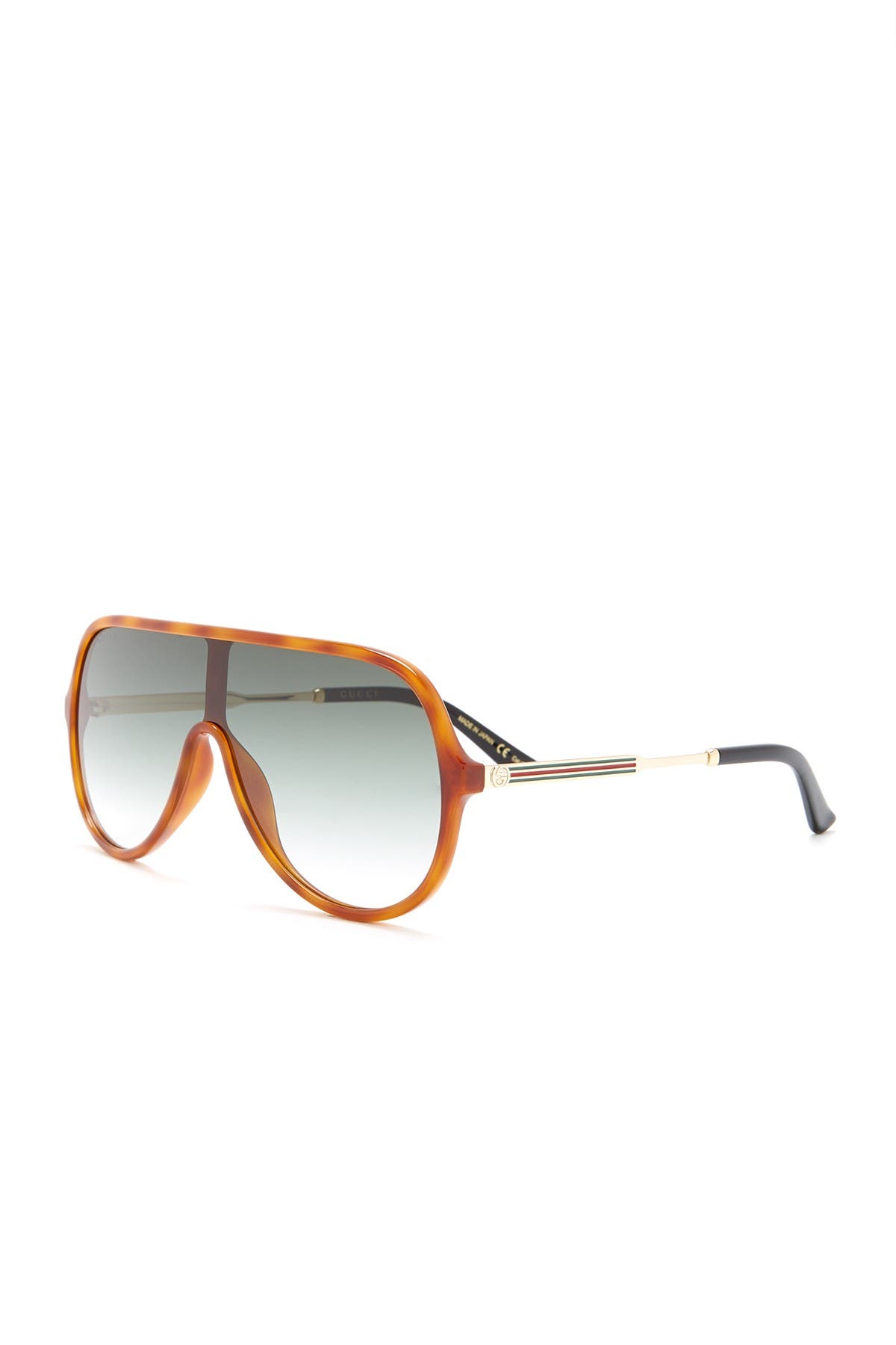 gucci 99mm shield sunglasses