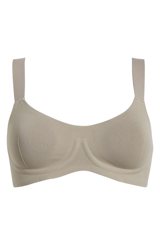 Free People Bonded Underwire Bra In Gray