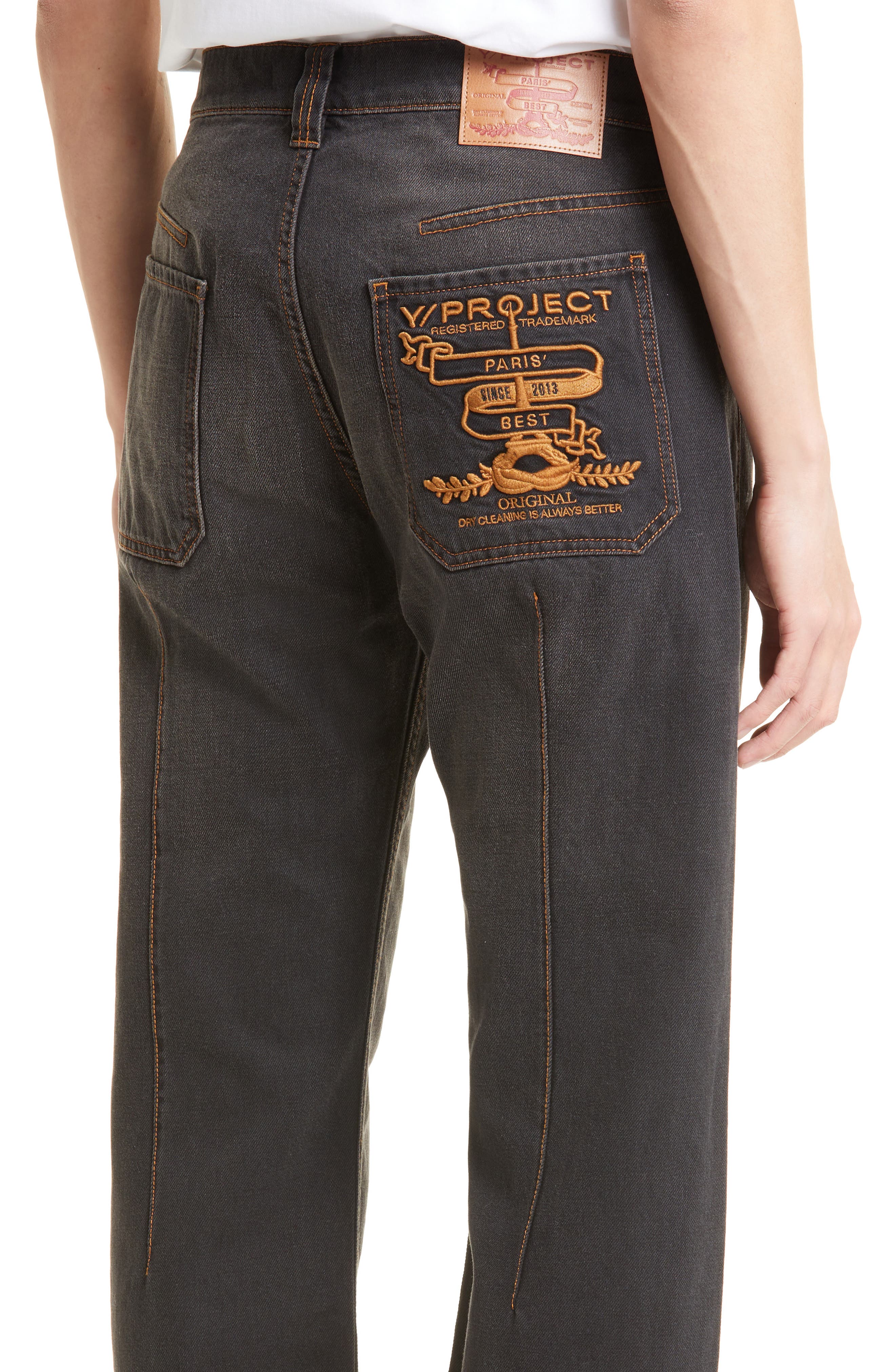 Y/Project Paris' Best Straight Leg Jeans in Vintage Navy | Smart