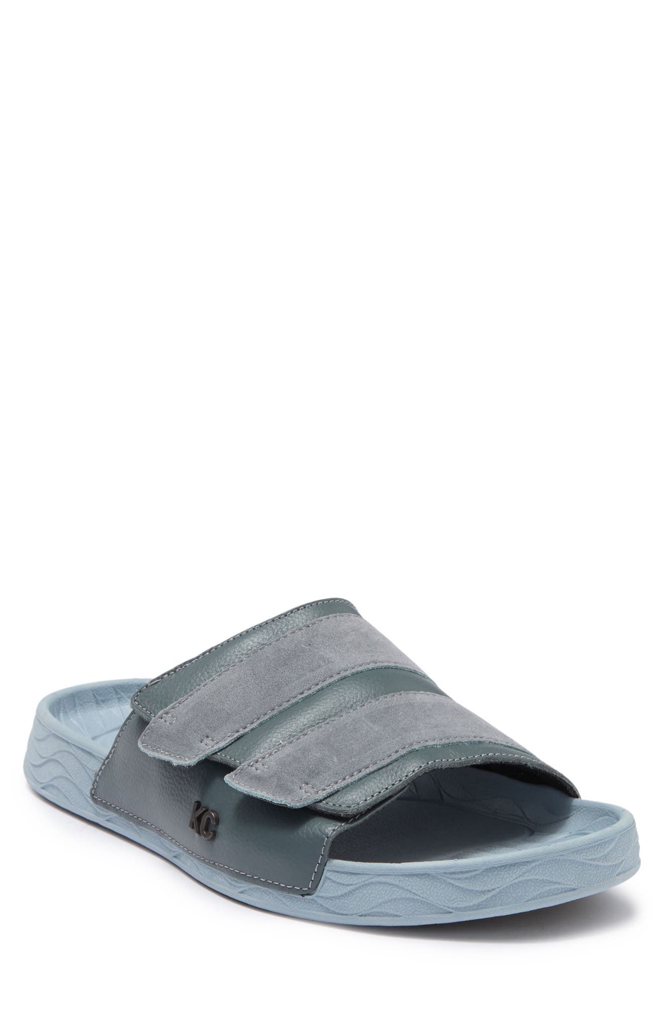 Kenneth Cole New York Nico Slide Sandal In Grey