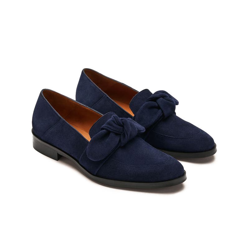 Maguire Valencia Navy Loafer In Navy Blue