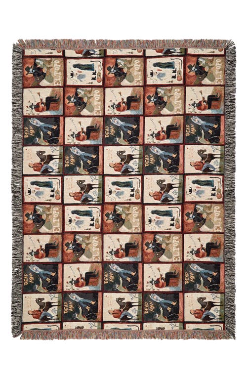 ENDLESS JOY ENDLESS JOY DEAD MAN ORGANIC COTTON CEREMONIAL BLANKET