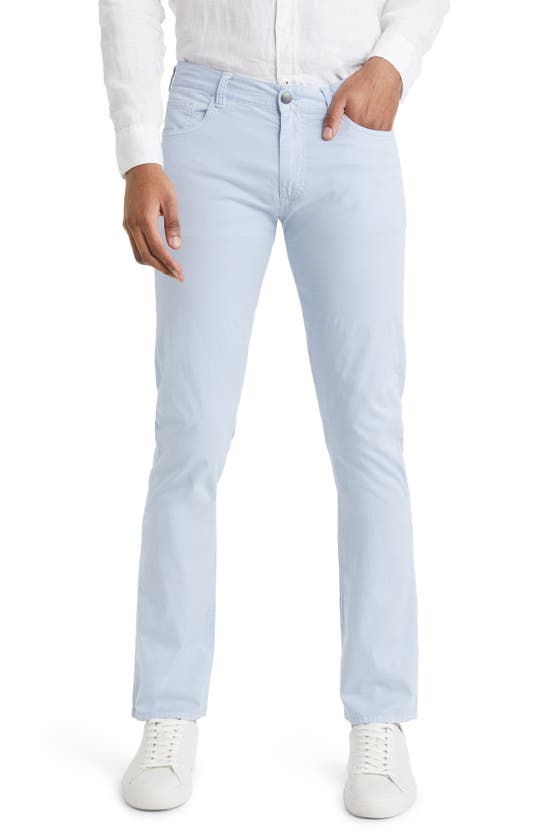 Canali Men's Straight Leg 5-pocket Pants In Lt Blue