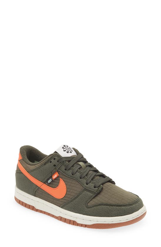 Nike Dunk Low "toasty Sequoia" Sneakers In Sequoia/ Orange/ Olive/ Sail