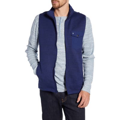 Criquet Fleece Vest, Blue