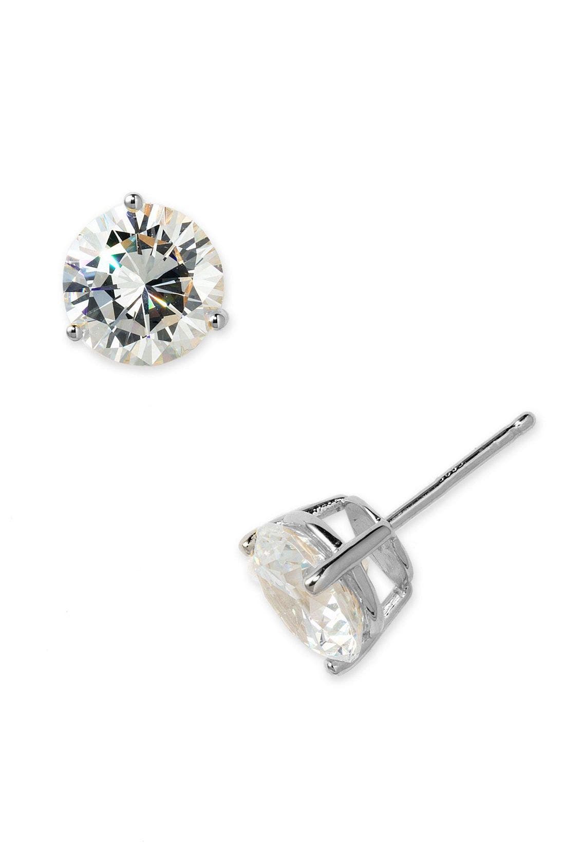 nordstrom fake diamond earrings