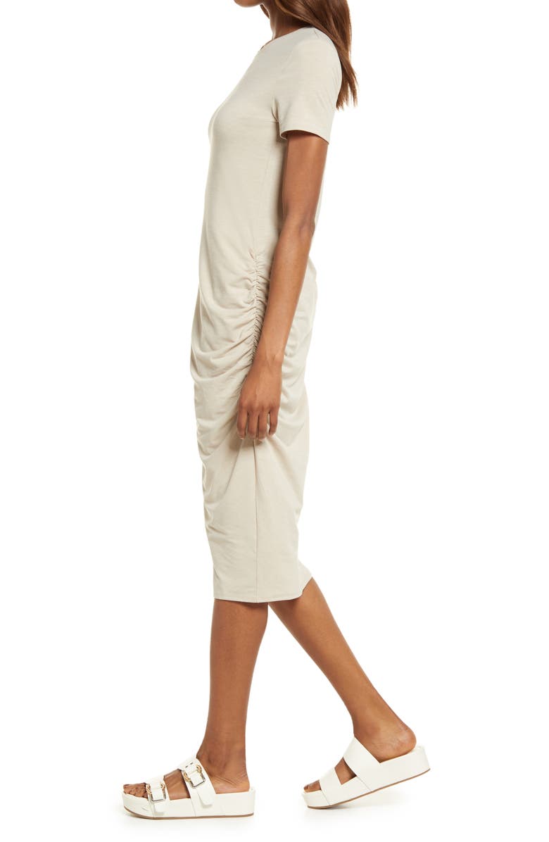 Treasure & Bond Side Ruched BodyCon Dress Nordstrom
