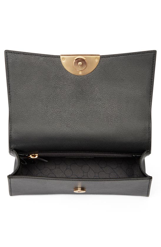 Shop Oryany Milla Leather Top Handle Bag In Black