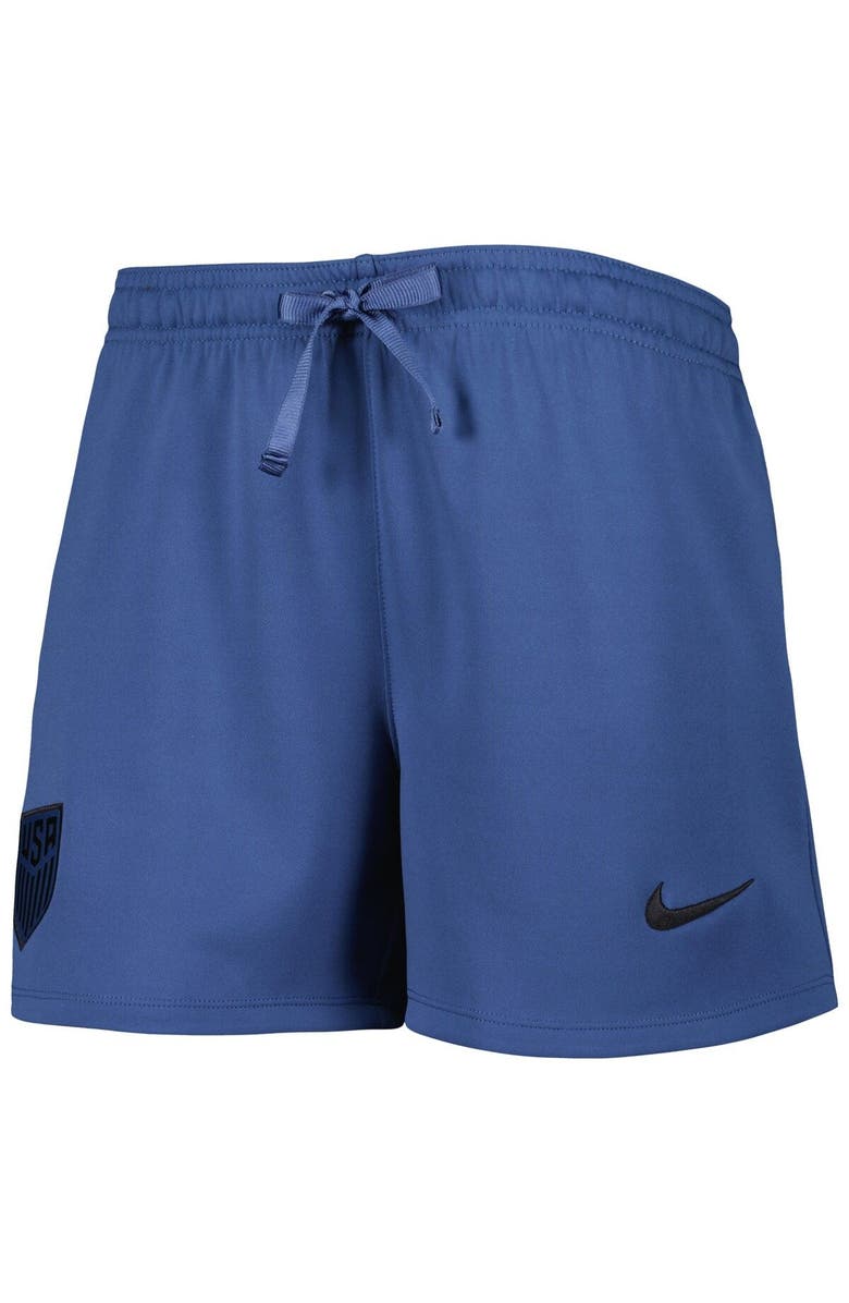 womens nike blue shorts