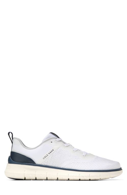 Shop Cole Haan Generation Zerogrand Stitchlite™ Sneaker In Optic White/marin