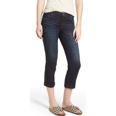 Petite Kut From The Kloth Lauren Crop Jeans, Blue