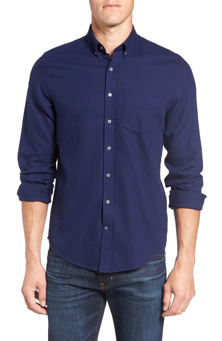 Gant Slim Fit Luxe Flannel Sport Shirt | Nordstrom