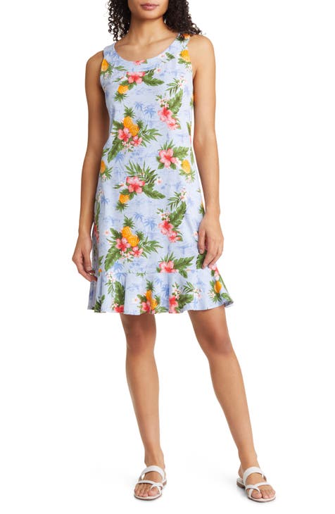 Seattle Seahawks Floral Dress Cocktail Party Dress Elegant Halter Neck  Dresses