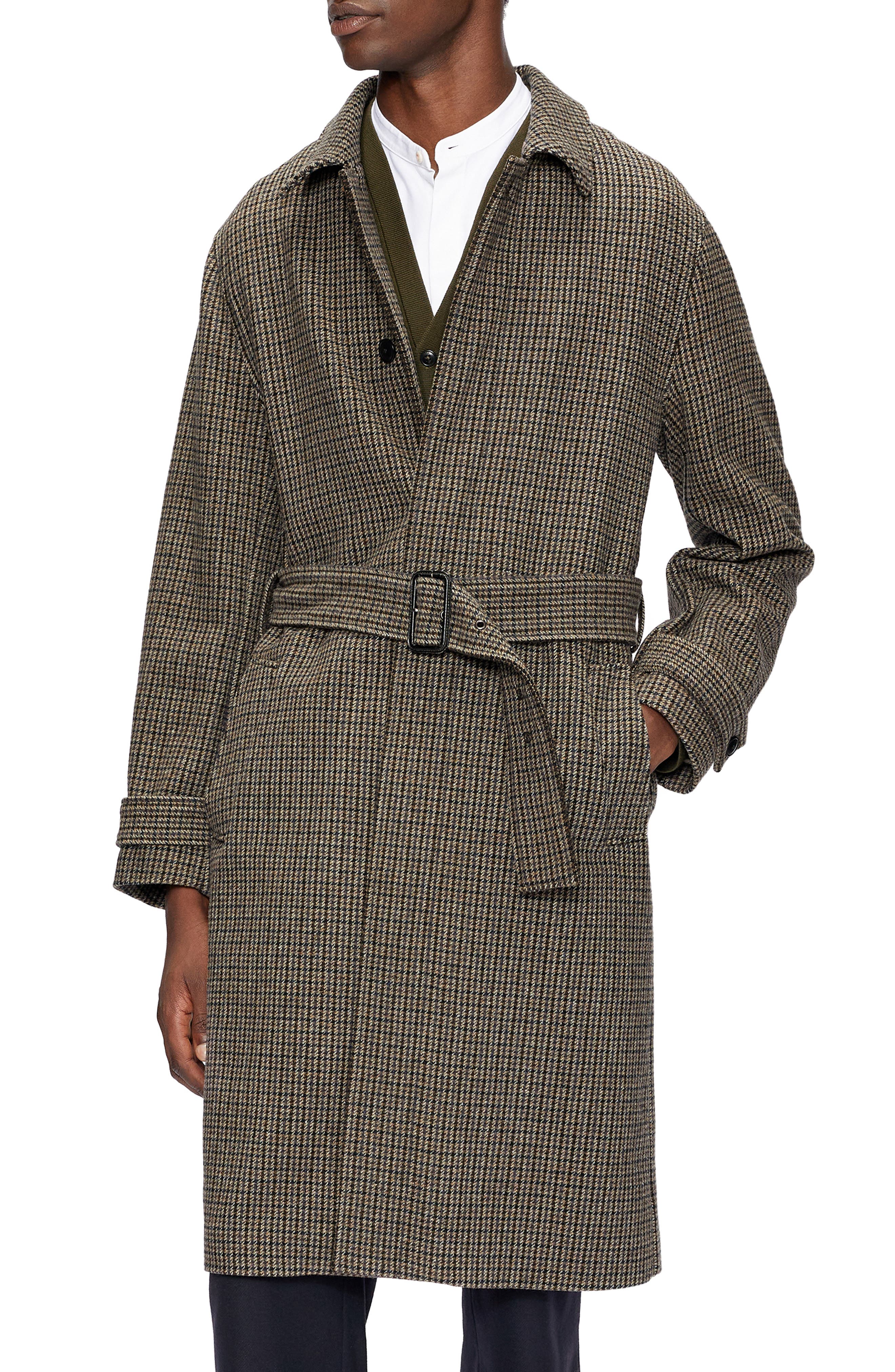 ted baker dogtooth coat