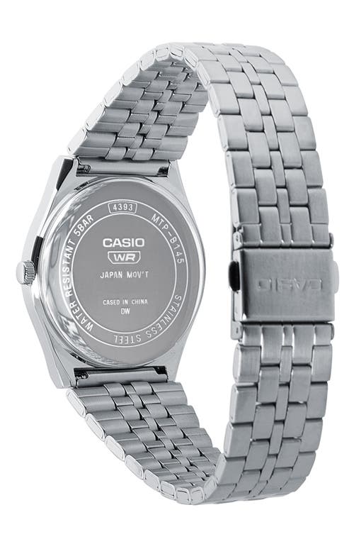 Casio Vintage Bracelet Watch, 35mm In Silver