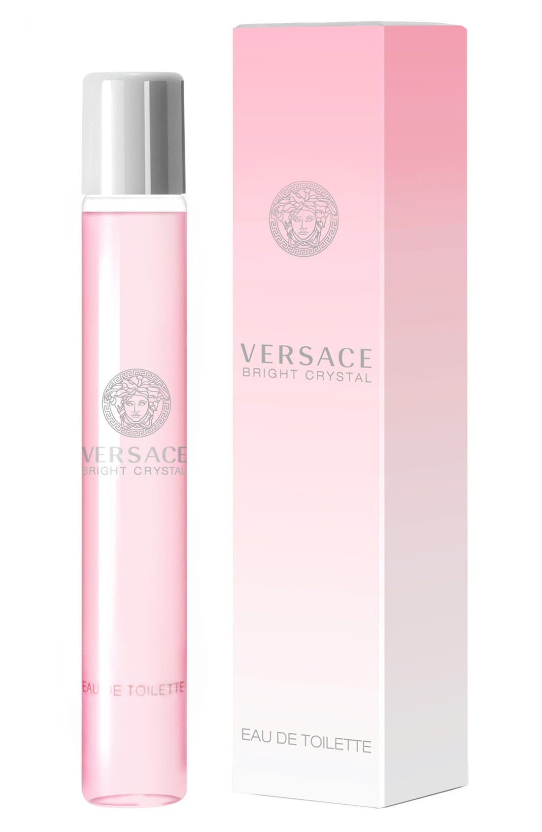 versace bright crystal rollerball perfume