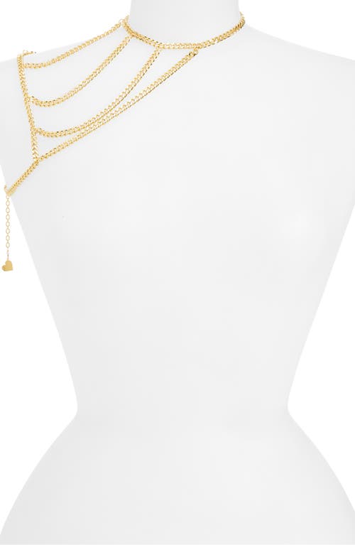 VIDAKUSH Chain On Ya Shoulder Body Jewelry in Gold at Nordstrom