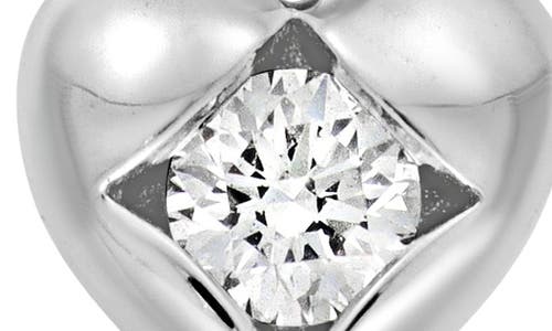 Bony Levy Icon Diamond Heart Pendant Necklace In 18k White Gold