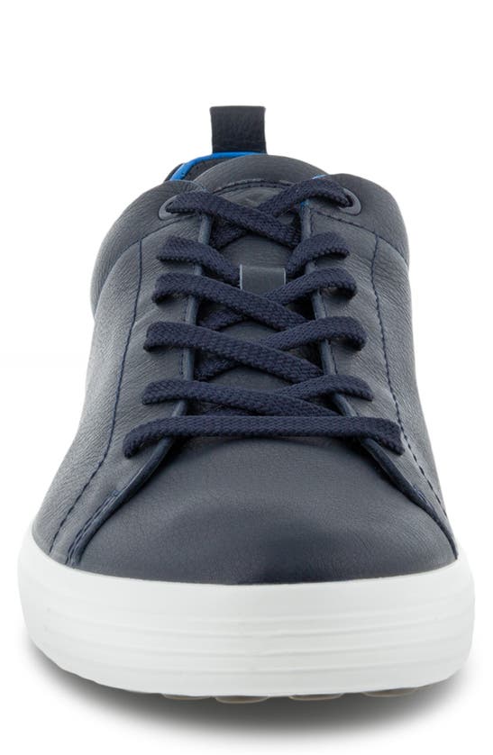 Ecco Soft 7 City Sneaker In Marine/ Dynasty