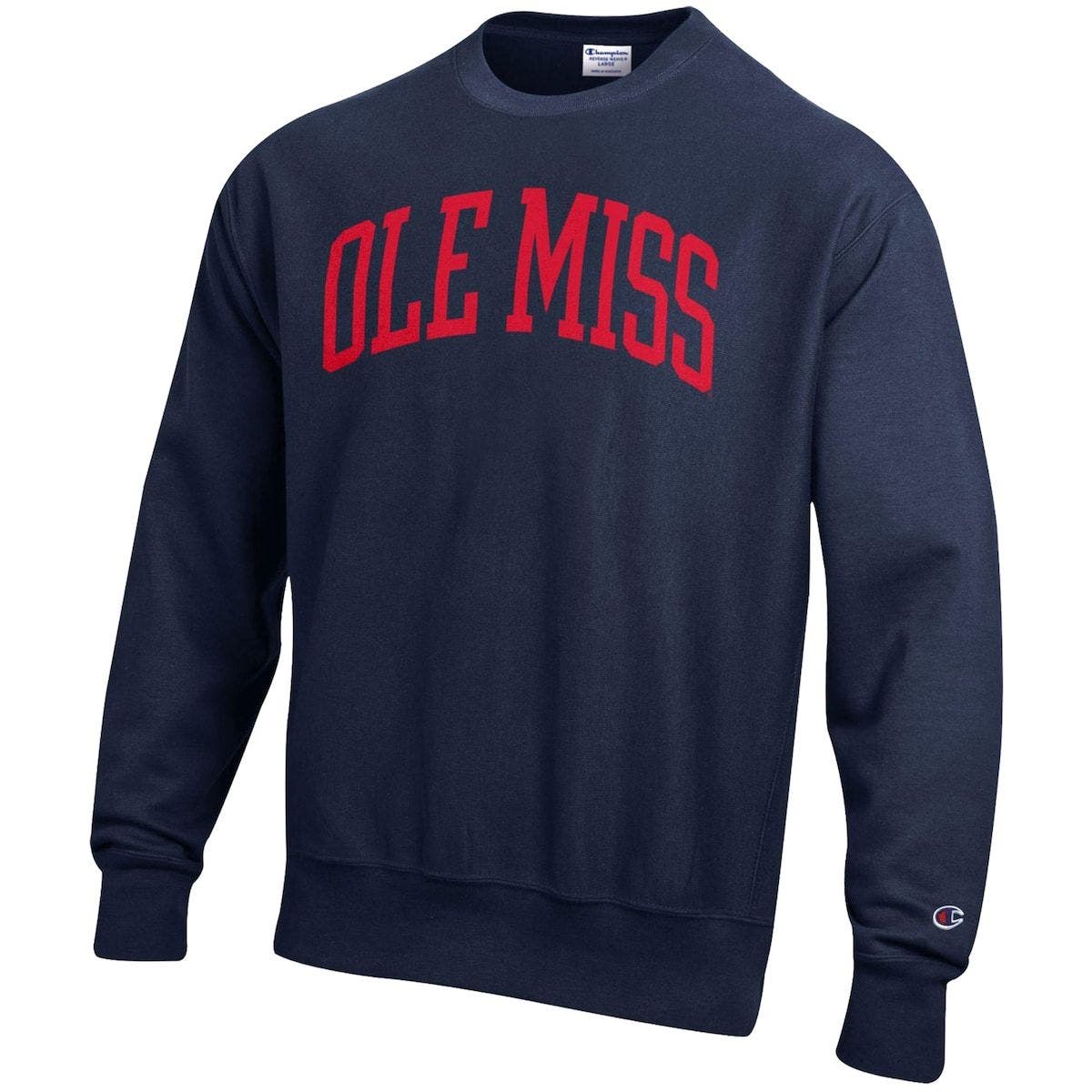 ole miss champion sweatshirt