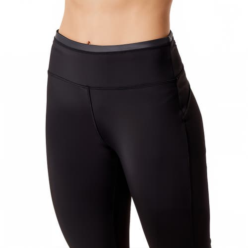 Shop Uv Skinz Active Sport Swim Leggingz In Black