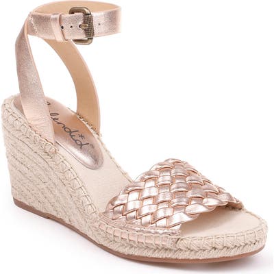Splendid Tasman Woven Espadrille Sandal- Pink