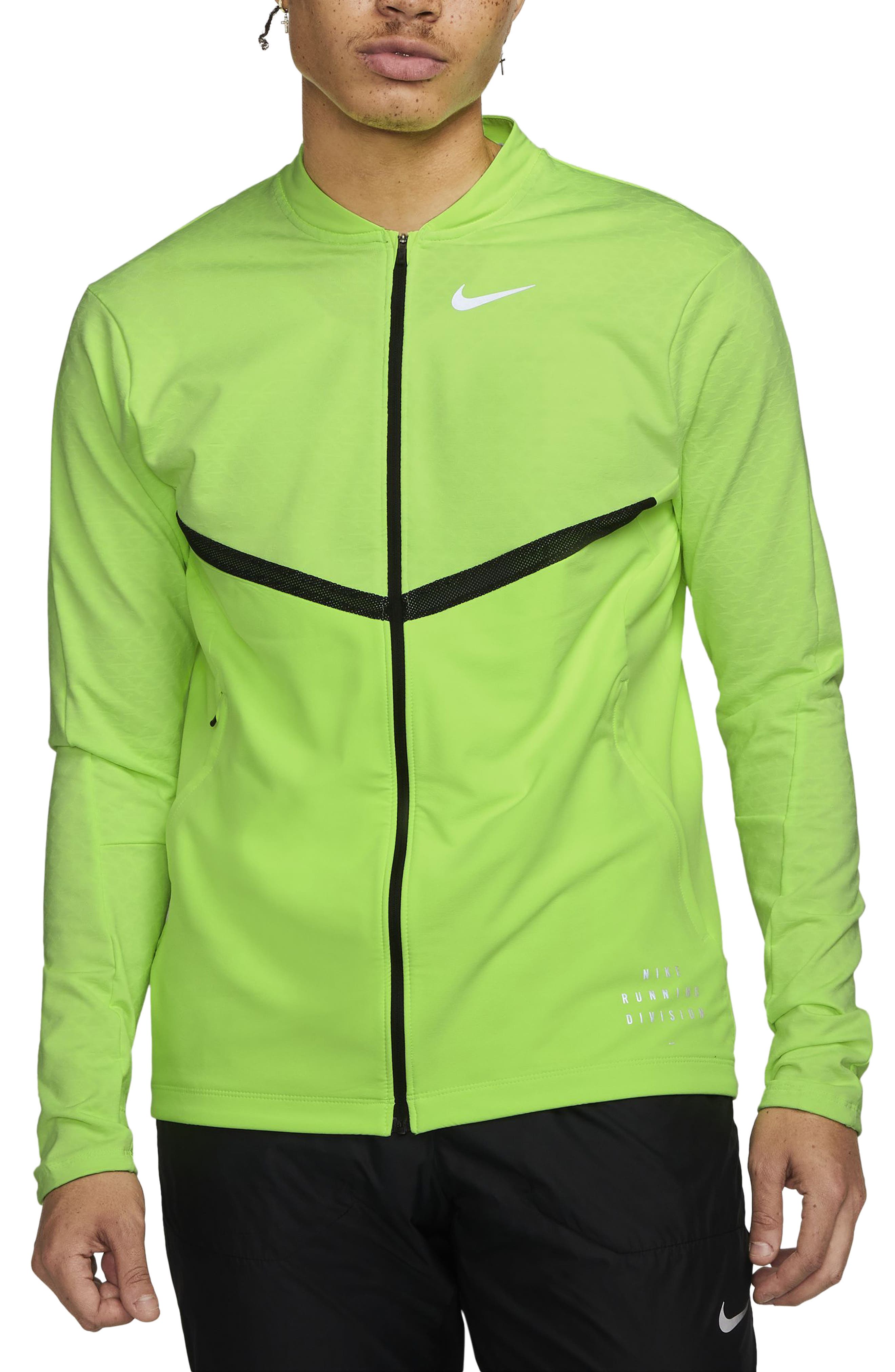dri fit nike zip up
