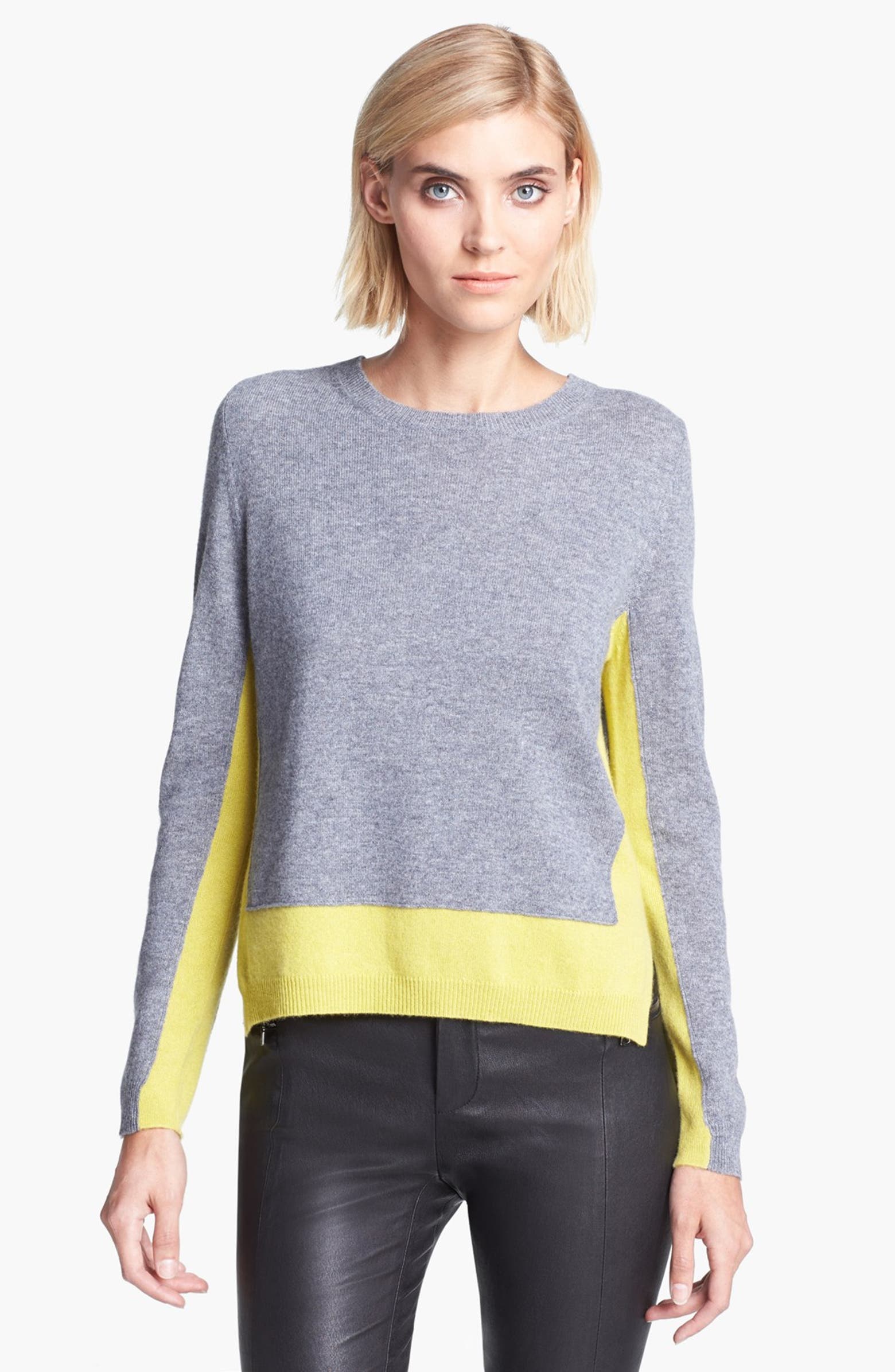 Loma 'Fliss' Colorblock Cashmere Sweater | Nordstrom