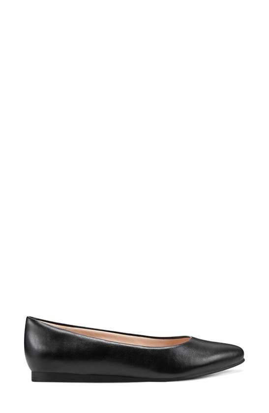 Shop Easy Spirit Fellia Flat In Black