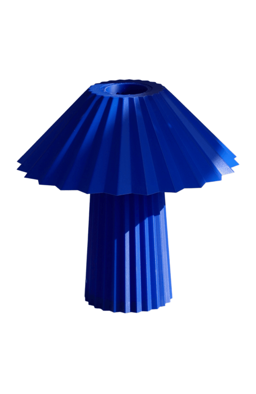 Sofiest Designs Umbrella Table Lamp In Royal Blue