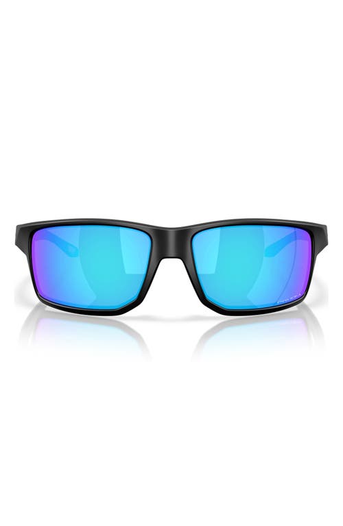 Oakley 62mm Oversize Prizm™ Wrap Sunglasses in Sapphire 