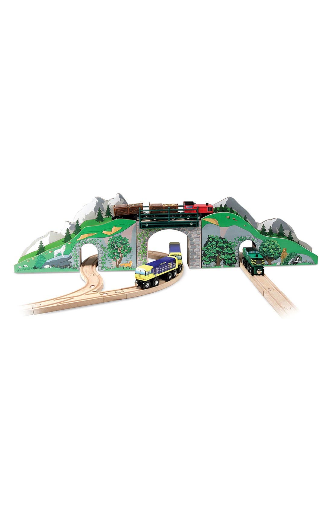 melissa and doug mountain bridge and tunnel