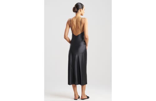 Shop Natori Glamour Gown In Black