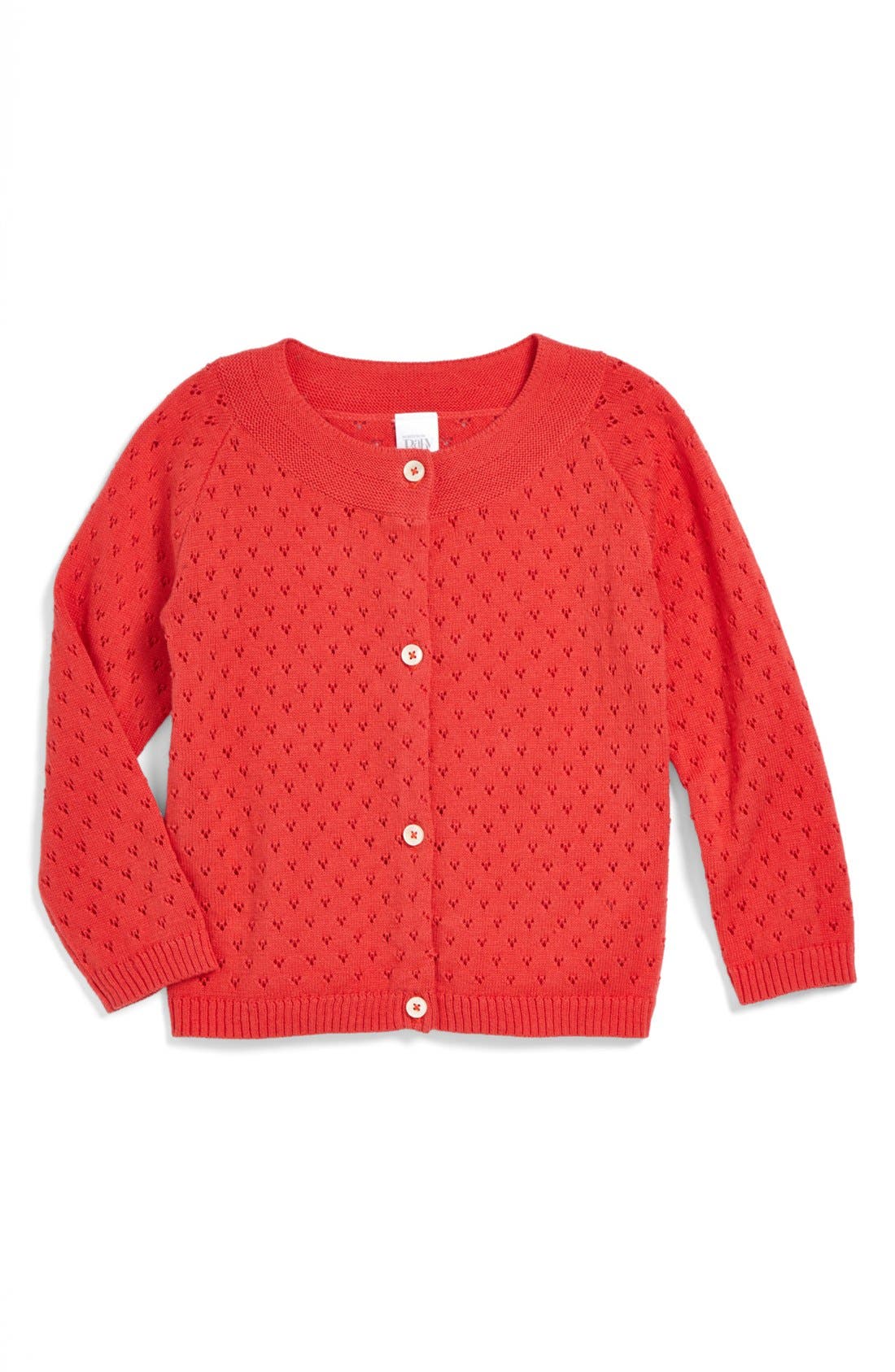 Nordstrom Baby Pointelle Cardigan (Baby Girls) Nordstrom
