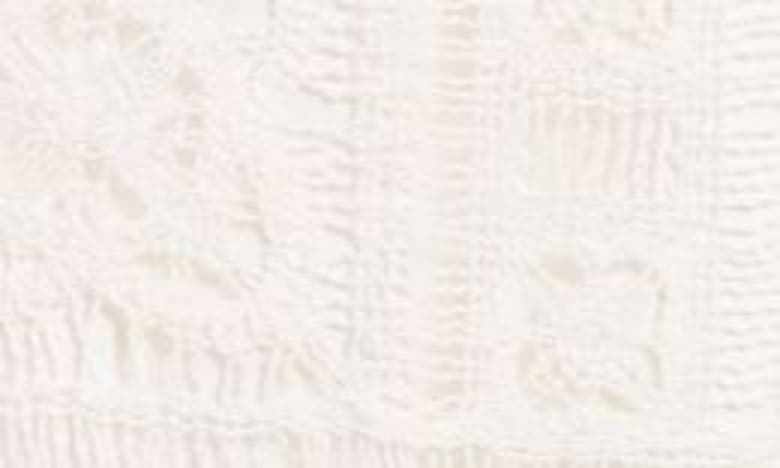 Shop Nn07 5390 Julio Cotton Crochet Camp Shirt In Off White