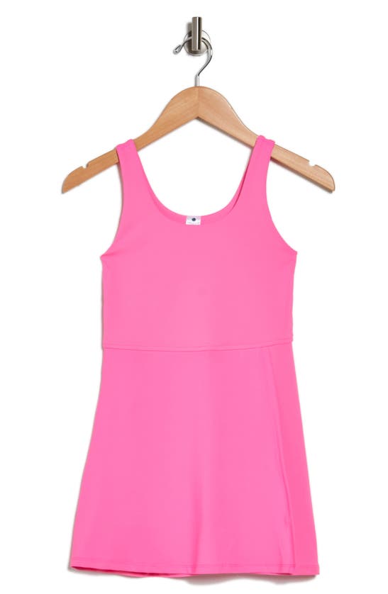 Shop Yogalicious Kids' Sleeveless Tennis Dress In Sugar Plum