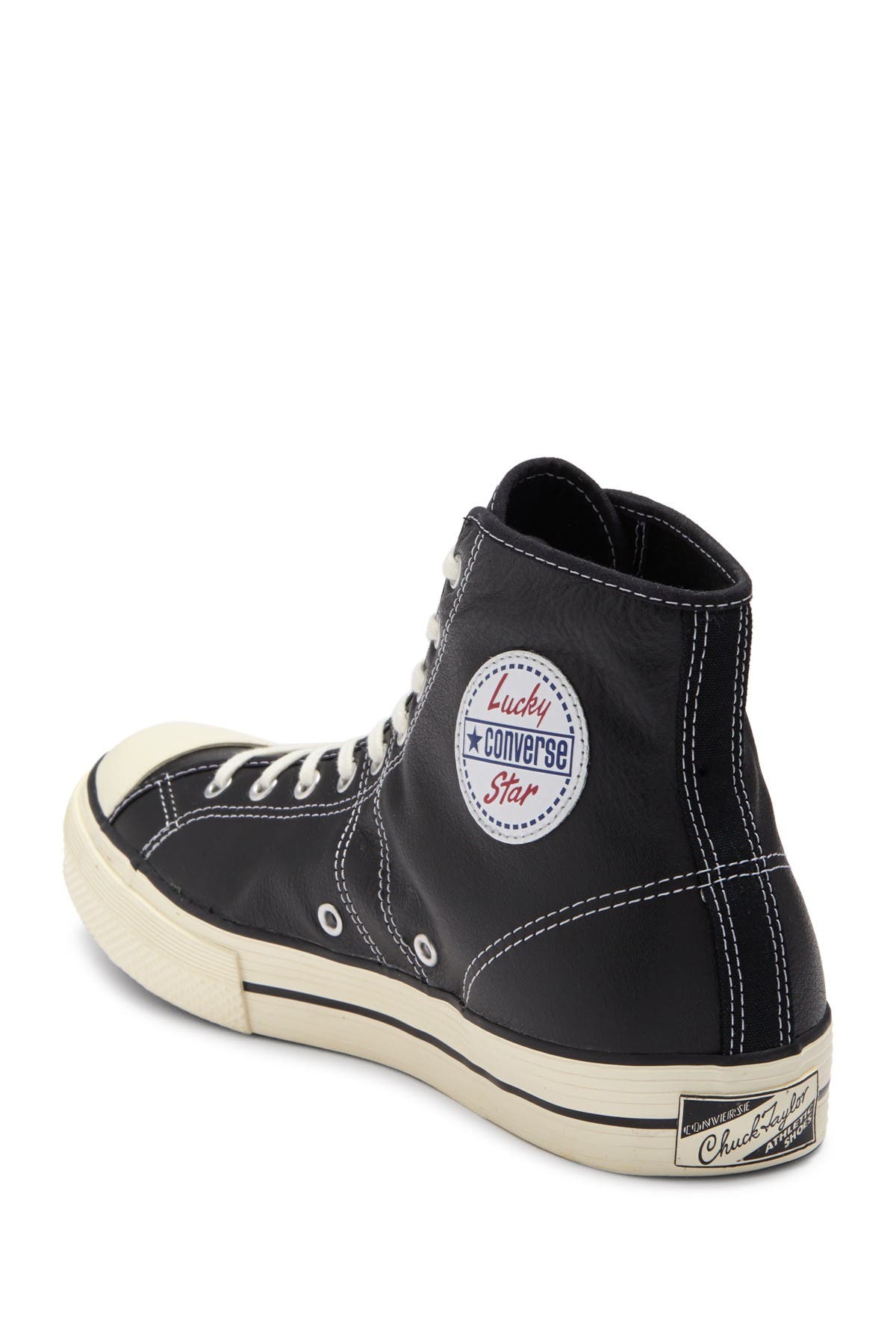 converse lucky star leather