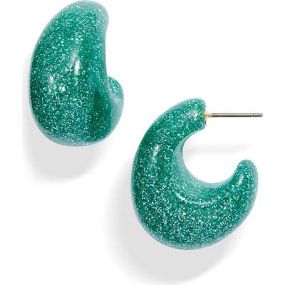 Kate Spade Glitter Huggie Earrings