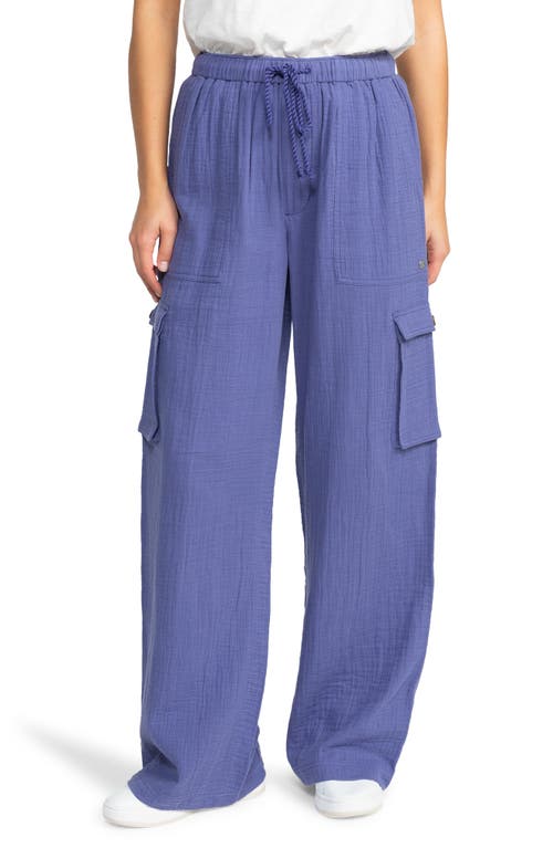 Roxy Precious Cargo Drawstring Pants Marlin at Nordstrom,