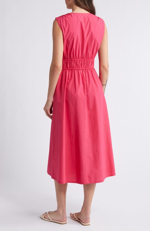 Shop Xirena Xírena Cyra Sleeveless Midi Dress In Tulip