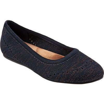 Softwalk Santorini Flat- Blue