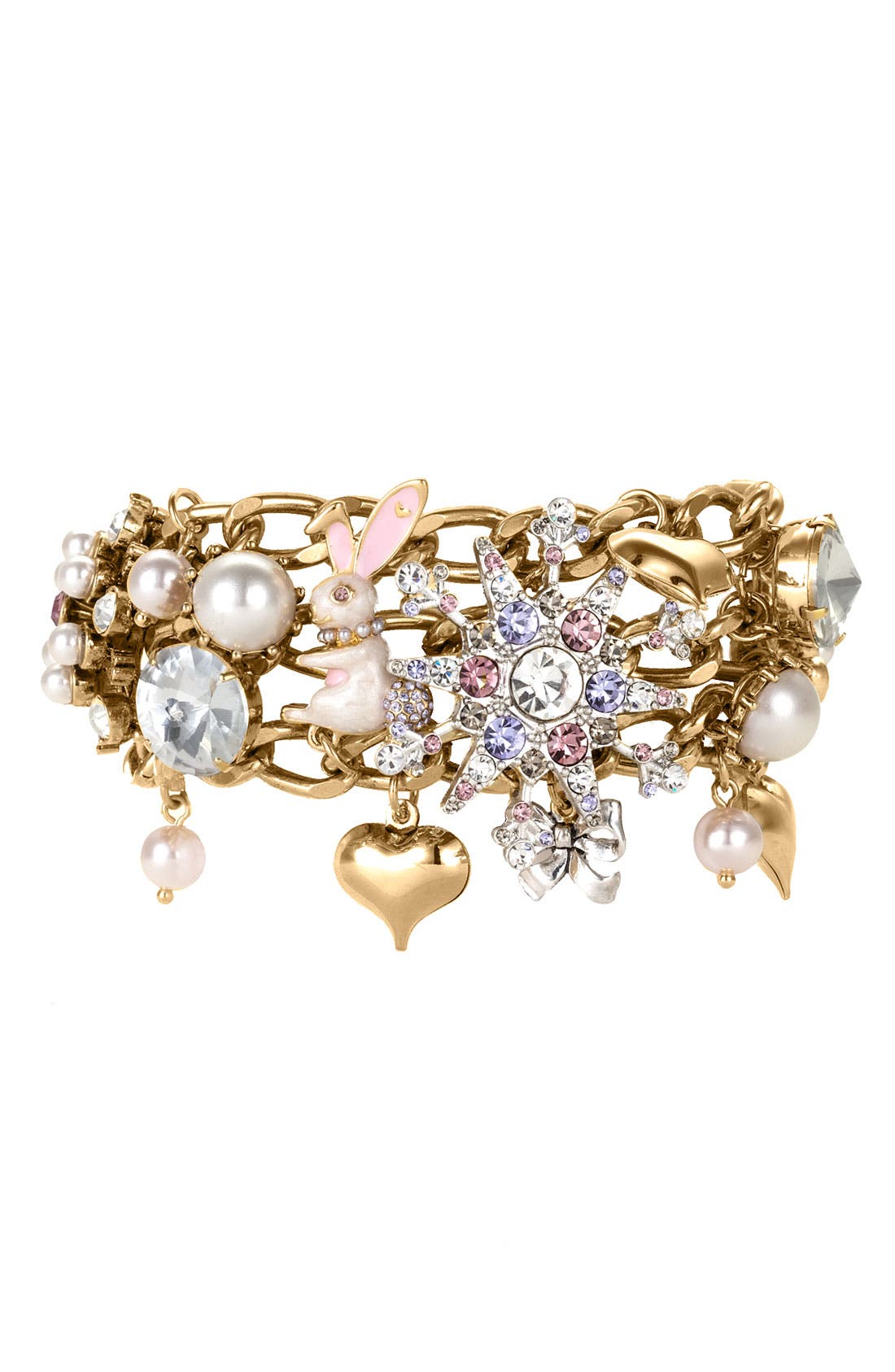 Betsey Johnson Three Strand Bracelet | Nordstrom