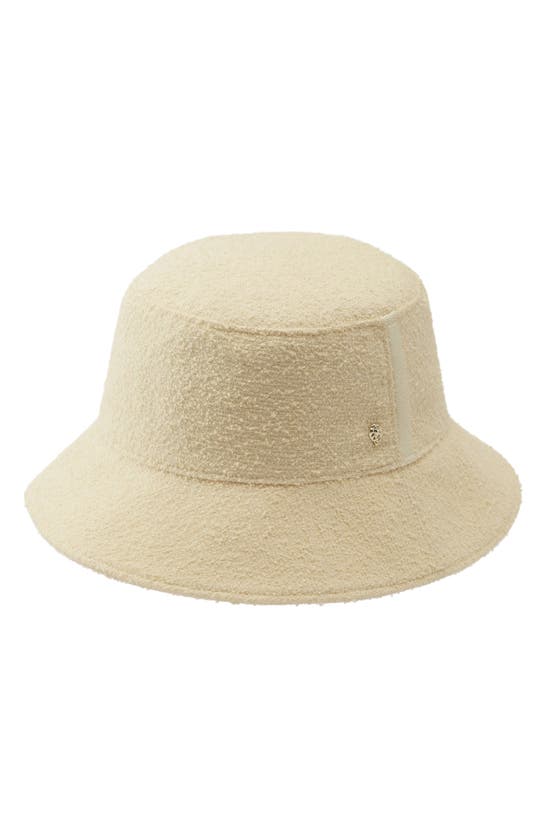 Shop Helen Kaminski Sapo Boulclé Bucket Hat In Chantilly