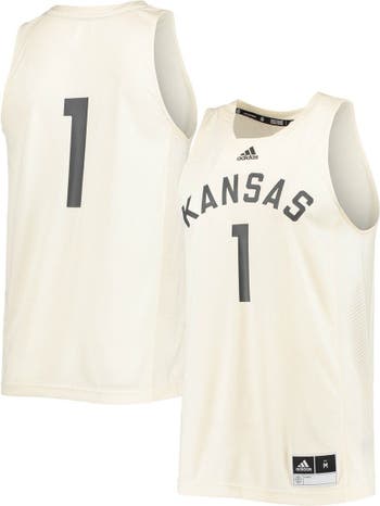 Men's adidas #1 Khaki Kansas Jayhawks Honoring Black Excellence Basketball  Jersey