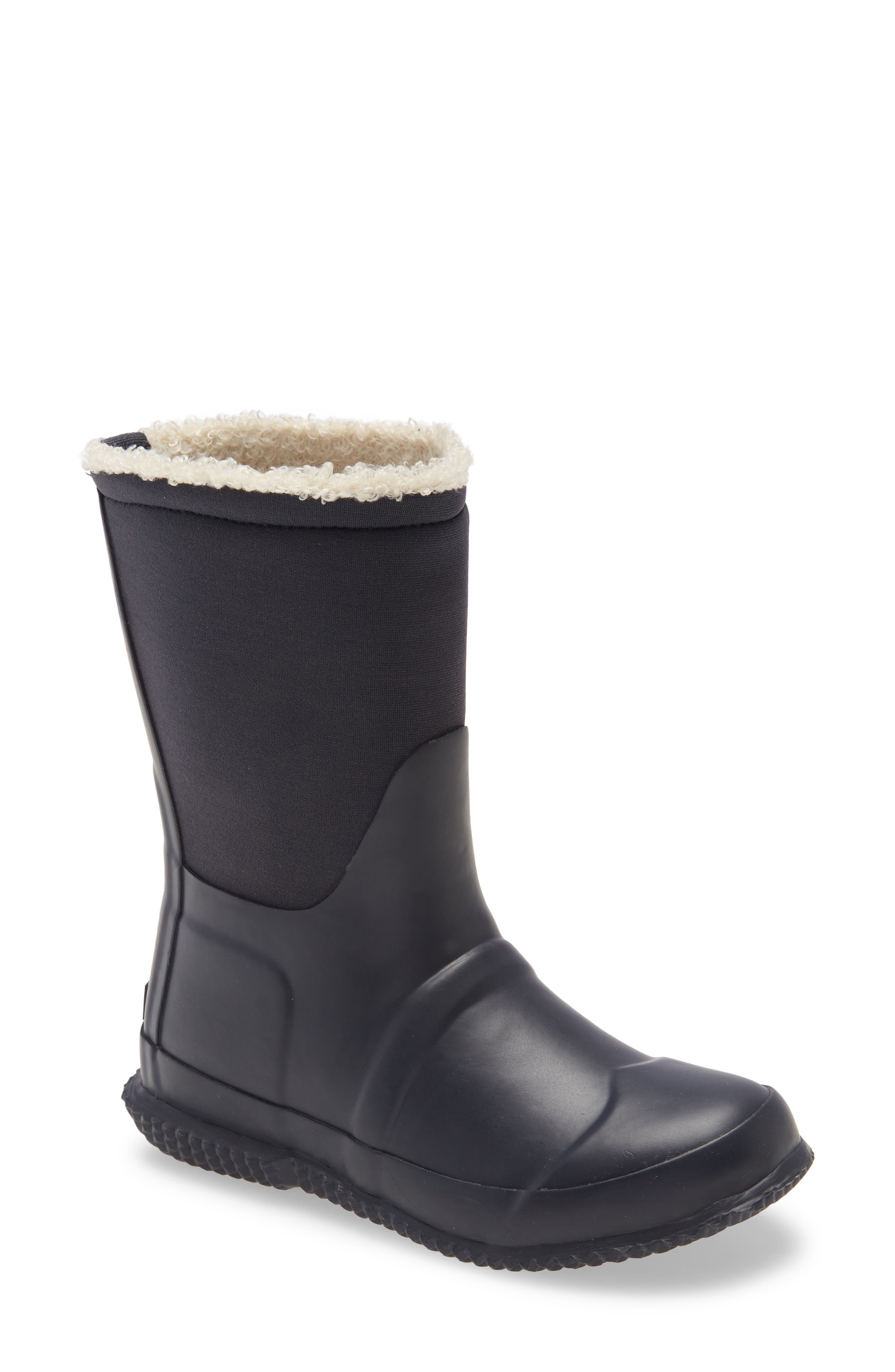 hunter shearling lined boots
