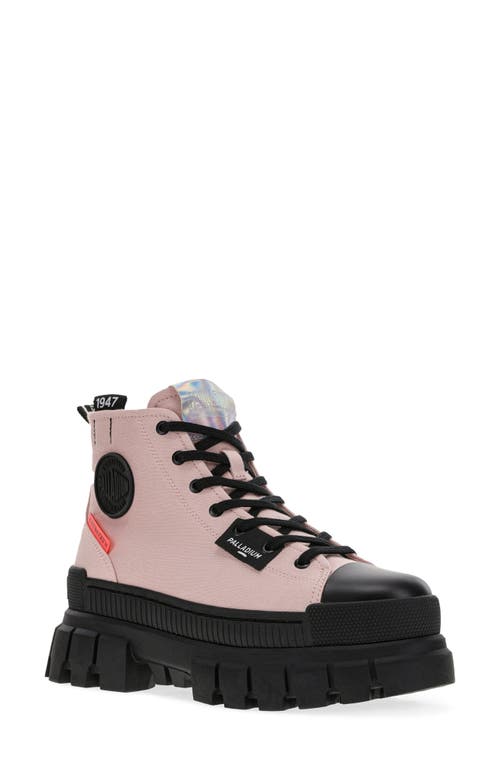 Revolt Platform Sneaker in Pink Clay