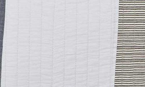 Nautica 'tideway' Quilted Standard Sham In Grey/khaki